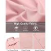 imageCOOFANDY Mens Short Sleeve Button Down Shirts Casual Dress Shirts for Men Untucked Shirt with PocketLight Pink