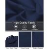 imageCOOFANDY Mens Short Sleeve Button Down Shirts Casual Dress Shirts for Men Untucked Shirt with PocketNavy Blue