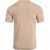 imageCOOFANDY Mens Vintage Knit Shirt Short Sleeve Button Down Polo Shirts for Summer Casual ampamp VacationKhaki