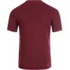 imageCOOFANDY Mens Vintage Knit Shirt Short Sleeve Button Down Polo Shirts for Summer Casual ampamp VacationWine Red
