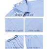 imageCOOFANDY Mens 2 Piece Casual Beach Outfits Short Sleeve Button Down Shirts Summer Loose Pant Sets Vacation Walking OutfitsLight Blue