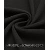 imageCOOFANDY Mens Lightweight Button Down Shirts Long Sleeve Casual Textured Overshirt Regular FitBlack