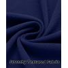 imageCOOFANDY Mens Lightweight Button Down Shirts Long Sleeve Casual Textured Overshirt Regular FitNavy Blue
