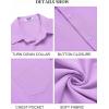 imageCOOFANDY Mens Button Down Shirts Short Sleeve Casual Summer Shirts Beach Wedding Shirt with PocketLavender