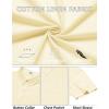 imageCOOFANDY Mens Cotton Linen Shirts Casual Beach Shirts Short Sleeve Button Down Shirts Summer Vacation ShirtsBeige