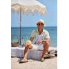 imageCOOFANDY Mens Short Sleeve Button Down Shirt Casual Linen Shirts Summer Beach Vacation Shirt with PocketLight Green