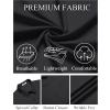 imageCOOFANDY Mens Short Sleeve Dress Shirts Wrinkle Free Button Down Shirts Stain Shield Shirts with PocketBlack