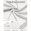 imageCOOFANDY Mens Short Sleeve Dress Shirts Wrinkle Free Button Down Shirts Stain Shield Shirts with PocketWhite