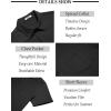 imageCOOFANDY Mens Casual Button Down Shirt Short Sleeve Textured Shirt Summer Beach Vacation Shirts with PocketBlack