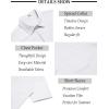 imageCOOFANDY Mens Casual Button Down Shirt Short Sleeve Textured Shirt Summer Beach Vacation Shirts with PocketWhite