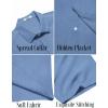 imageCOOFANDY Mens Casual Button Down Shirts Short Sleeve Summer Beach Shirt Fashion Vacation Wedding ShirtsBlue