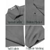 imageCOOFANDY Mens Casual Button Down Shirts Short Sleeve Summer Beach Shirt Fashion Vacation Wedding ShirtsGrey