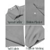 imageCOOFANDY Mens Casual Button Down Shirts Short Sleeve Summer Beach Shirt Fashion Vacation Wedding ShirtsLight Grey