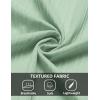 imageCOOFANDY Mens Casual Short Sleeve Button Down Shirts Textured Summer Beach Shirts Hawaiian Floral Vacation ShirtsIce Green