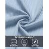 imageCOOFANDY Mens Casual Short Sleeve Button Down Shirts Textured Summer Beach Shirts Hawaiian Floral Vacation ShirtsLight Blue