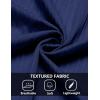 imageCOOFANDY Mens Casual Short Sleeve Button Down Shirts Textured Summer Beach Shirts Hawaiian Floral Vacation ShirtsNavy Blue