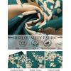 imageCOOFANDY Mens Hawaiian Shirt Short Sleeve Button Down Shirt Tropical Summer Beach ShirtLeafdark Green