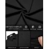 imageCOOFANDY Mens Casual Button Down Shirts Short Sleeve Wrinkle Free Shirt Untucked Summer Stretch Dress ShirtBlack