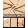 imageCOOFANDY Mens Casual Button Down Shirts Short Sleeve Wrinkle Free Shirt Untucked Summer Stretch Dress ShirtLight Tan