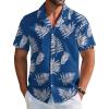 Blue Palm Leaf