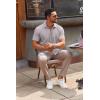 imageCOOFANDY Mens Casual Button Down Shirts Short Sleeve Summer Untucked Dress ShirtsGrey