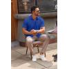 imageCOOFANDY Mens Casual Button Down Shirts Short Sleeve Summer Untucked Dress ShirtsOcean Blue