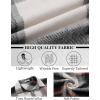 imageCOOFANDY Mens Flannel Shirt Long Sleeve Lightweight Plaid Shirt Casual Button Down Shirts JacketGrey
