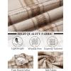 imageCOOFANDY Mens Flannel Shirt Long Sleeve Lightweight Plaid Shirt Casual Button Down Shirts JacketLight Brown