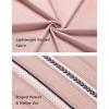 imageCOOFANDY Knit Shirts for Men Casual Short Sleeve Button Down Shirts Summer Beach Stretch Fit Collared ShirtsDusty Rose