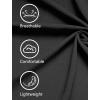 imageCOOFANDY Mens Casual Beach Shirts Short Sleeve Button Down Shirts Summer Vacation Untucked Dress ShirtsAblack