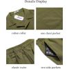 imageCOOFANDY Mens Short Sets 2 Piece Summer Beach Outfits Short Sleeve Shirts and Shorts Sets for MenArmy Green