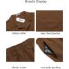 imageCOOFANDY Mens Short Sets 2 Piece Summer Beach Outfits Short Sleeve Shirts and Shorts Sets for MenBrown