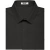imageCOOFANDY Mens Short Sleeve Dress Shirts Wrinkle Free Regular Fit Dress Shirt Textured Casual Button Down ShirtsBlack