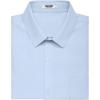 imageCOOFANDY Mens Short Sleeve Dress Shirts Wrinkle Free Regular Fit Dress Shirt Textured Casual Button Down ShirtsClear Blue