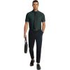 imageCOOFANDY Mens Short Sleeve Dress Shirts Wrinkle Free Regular Fit Dress Shirt Textured Casual Button Down ShirtsDark Green