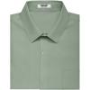 imageCOOFANDY Mens Short Sleeve Dress Shirts Wrinkle Free Regular Fit Dress Shirt Textured Casual Button Down ShirtsGreen