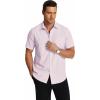 imageCOOFANDY Mens Short Sleeve Dress Shirts Wrinkle Free Regular Fit Dress Shirt Textured Casual Button Down ShirtsLavender