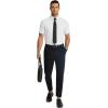 imageCOOFANDY Mens Short Sleeve Dress Shirts Wrinkle Free Regular Fit Dress Shirt Textured Casual Button Down ShirtsWhite