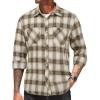 Khaki Black Plaid