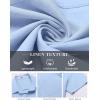 imageCOOFANDY Button Down Shirt for Men Short Sleeve Casual Shirt Summer Beach Vacation Shirt with PocketLight Blue