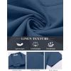 imageCOOFANDY Button Down Shirt for Men Short Sleeve Casual Shirt Summer Beach Vacation Shirt with PocketNavy Blue