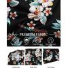 imageCOOFANDY Mens Hawaiian Floral Shirts Short Sleeve Button Down Shirts Tropical Summer Beach ShirtsFloral Pineappleblack