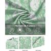 imageCOOFANDY Mens Hawaiian Floral Shirts Short Sleeve Button Down Shirts Tropical Summer Beach ShirtsMonstera Leafgreen