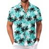 Coconut Tree-blue Green