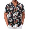Floral Pineapple-black