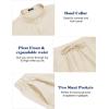imageCOOFANDY Linen Sets For Men 2 Piece Button Down Shirt Long Sleeve And Casual Beach Drawstring Waist Pants Summer OutfitsLight Khaki
