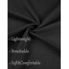imageCOOFANDY Mens Linen Shirts Short Sleeve Casual Shirts Summer Beach Button Down Shirts with PocketBlack
