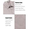 imageCOOFANDY Mens Linen Shirts Short Sleeve Casual Shirts Summer Beach Button Down Shirts with PocketChampagne