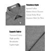 imageCOOFANDY Mens Linen Shirts Short Sleeve Casual Shirts Summer Beach Button Down Shirts with PocketDark Grey