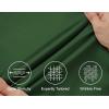 imageCOOFANDY Mens Long Sleeve Button Down Shirts Wrinkle Free Untucked Shirts Casual Dress Shirt for MenGreen